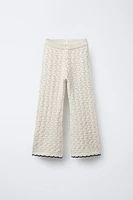 PANTALON CROCHET FLARE