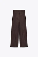 PANTALON LARGE CEINTURE