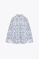 CHEMISE BRODERIES PERFORÉES