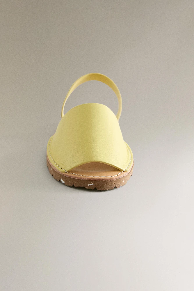 SANDALES ENFANT CUIR