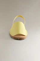 SANDALES ENFANT CUIR