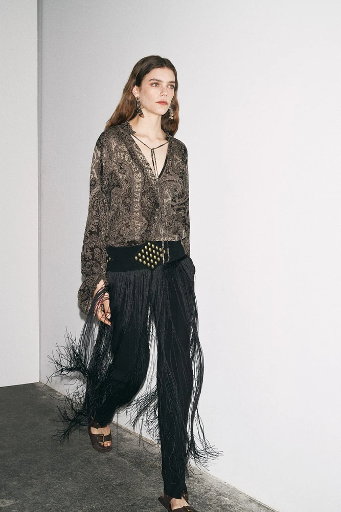 ZW COLLECTION PRINTED SHIRT