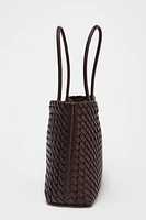 SAC SHOPPER ALLONGÉ TRESSÉ