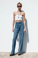 Z1975 HIGH-WAIST PATCH POCKET JEANS