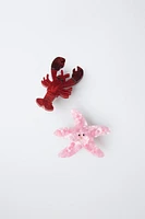 TWO-PACK OF SEA ANIMAL HAIR CLIPS