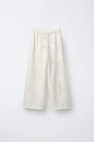 PANTALON DROIT EN MAILLE