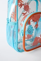 VINYL CRAB BACKPACK