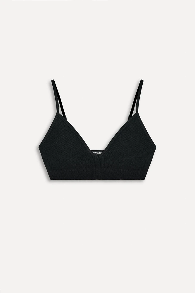 BRALETTE CÔTELÉE SANS COUTURE 50E ANNIVERSAIRE