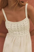 ROBE EN MAILLE MATIÈRES VARIÉES