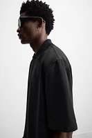 FLOWY POLO SHIRT