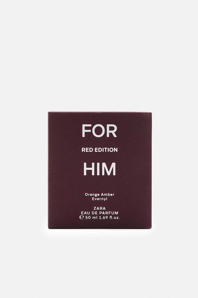 FOR HIM RED EDITION EDP 50 ML (1.69 FL. OZ)