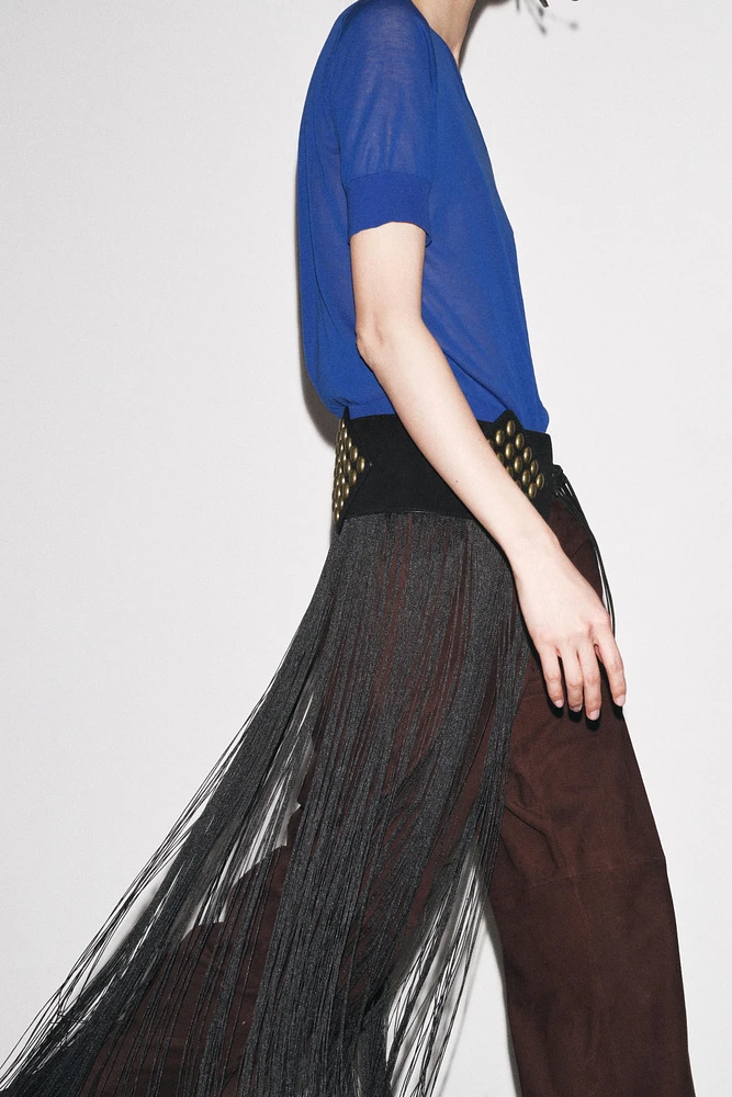 TOP EN MAILLE EXTRAFINE