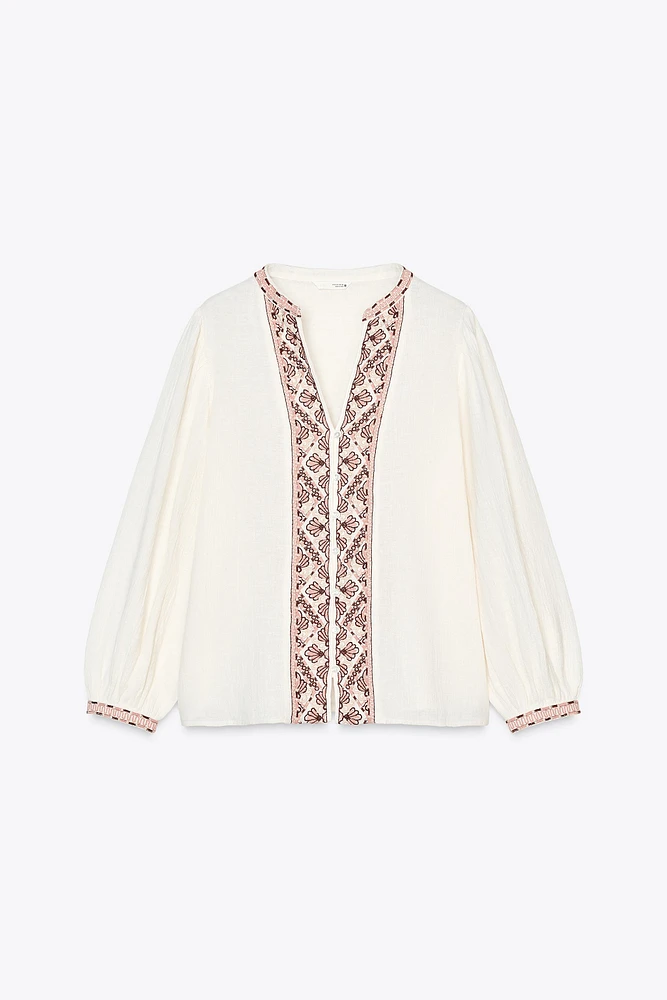 CHEMISE BRODÉE