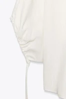 ZW COLLECTION PUFF SLEEVE BLOUSE