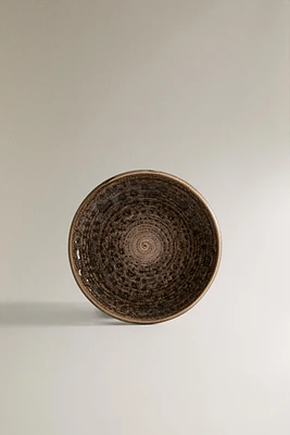 RAISED-DESIGN SIDE PLATE