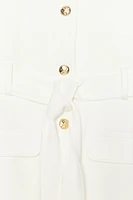 BUTTONED BELT VEST