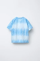 TIE-DYE EMBROIDERED T-SHIRT