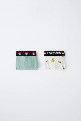 6-14 ANS/ LOT DE DEUX BOXERS POKÉMON ™