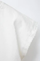 BLOUSE BIMATIÈRE À TEXTURE BRODÉE