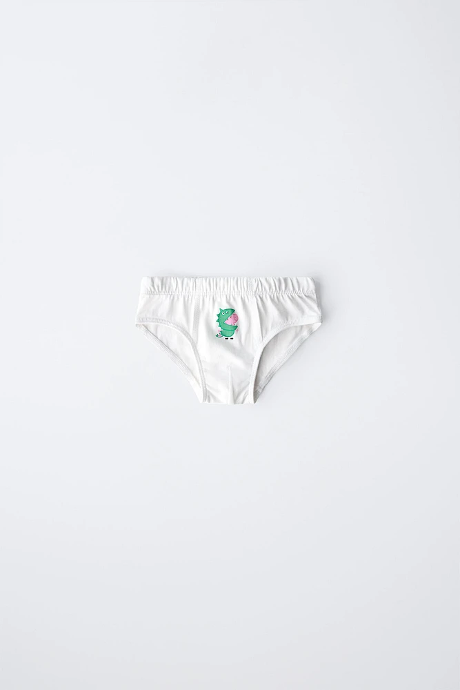 2-6 ANS/ LOT DE TROIS SLIPS PEPPA PIG ™