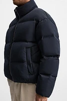 100% FEATHER FILL PUFFER JACKET