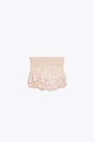 EMBROIDERED BALLOON TOP