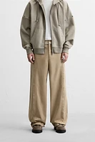 RELAXED FIT SEAM PANTS