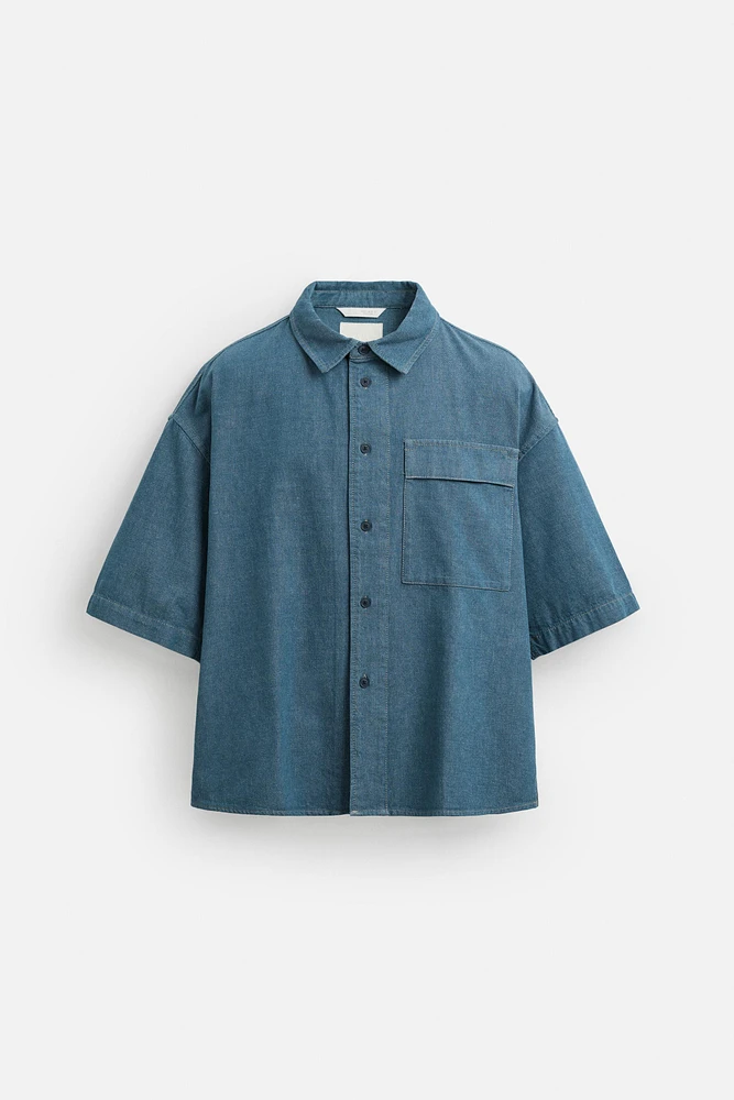 CHEMISE EN JEAN RELAXED FIT
