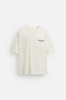 T-SHIRT HEAVY WEIGHT IMPRIMÉ EN MATIÈRES VARIÉES
