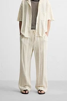 OPEN WEAVE PANTS