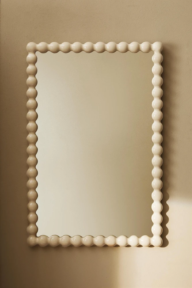 MIROIR MURAL RECTANGULAIRE CADRE BOIS