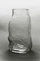 IRREGULAR GLASS VASE
