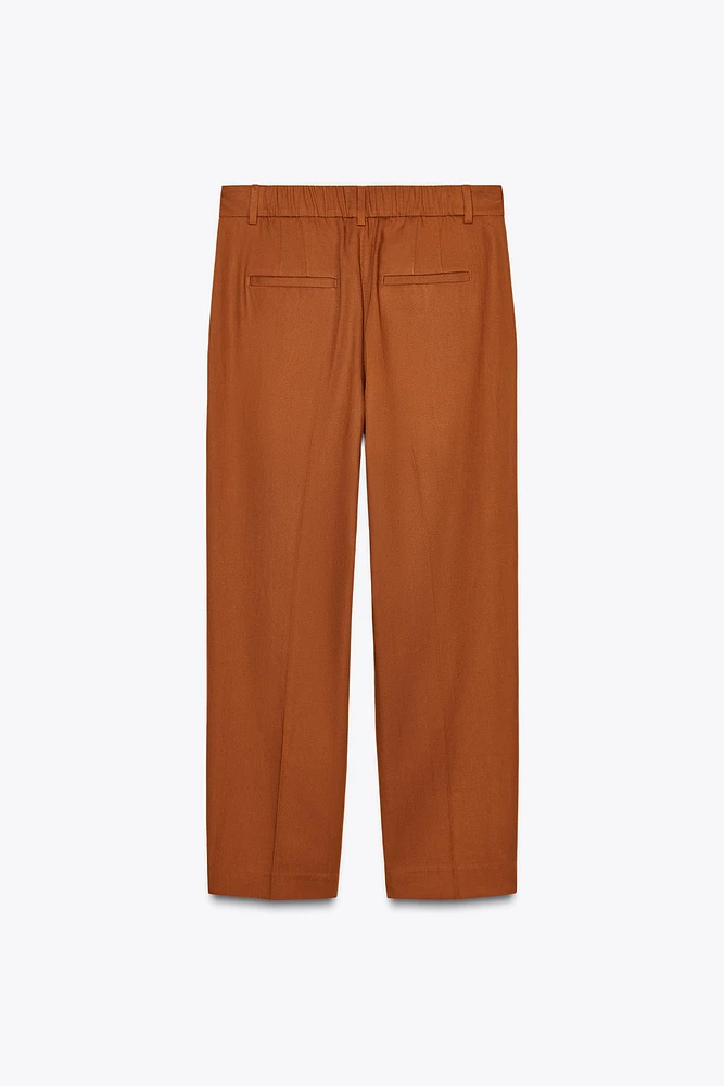 PLEATED PANTS ZW COLLECTION