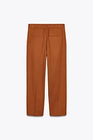 PLEATED PANTS ZW COLLECTION