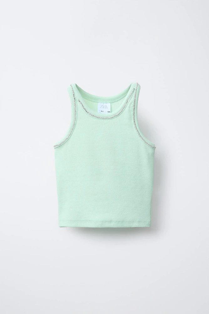 RIB JEWEL SHIRT
