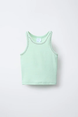 RIB JEWEL SHIRT