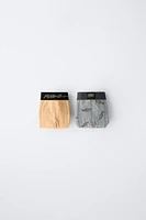 6-14 ANS/ LOT DE DEUX BOXERS MAUI & SONS ®