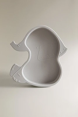 ASSIETTE ENFANT SILICONE ÉLÉPHANT