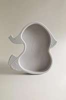 ASSIETTE ENFANT SILICONE ÉLÉPHANT