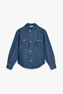 DENIM SHIRT TRF