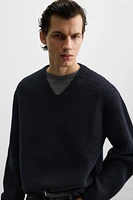 100% WOOL SWEATER