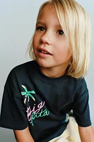T-SHIRT IMPRIMÉ SURF