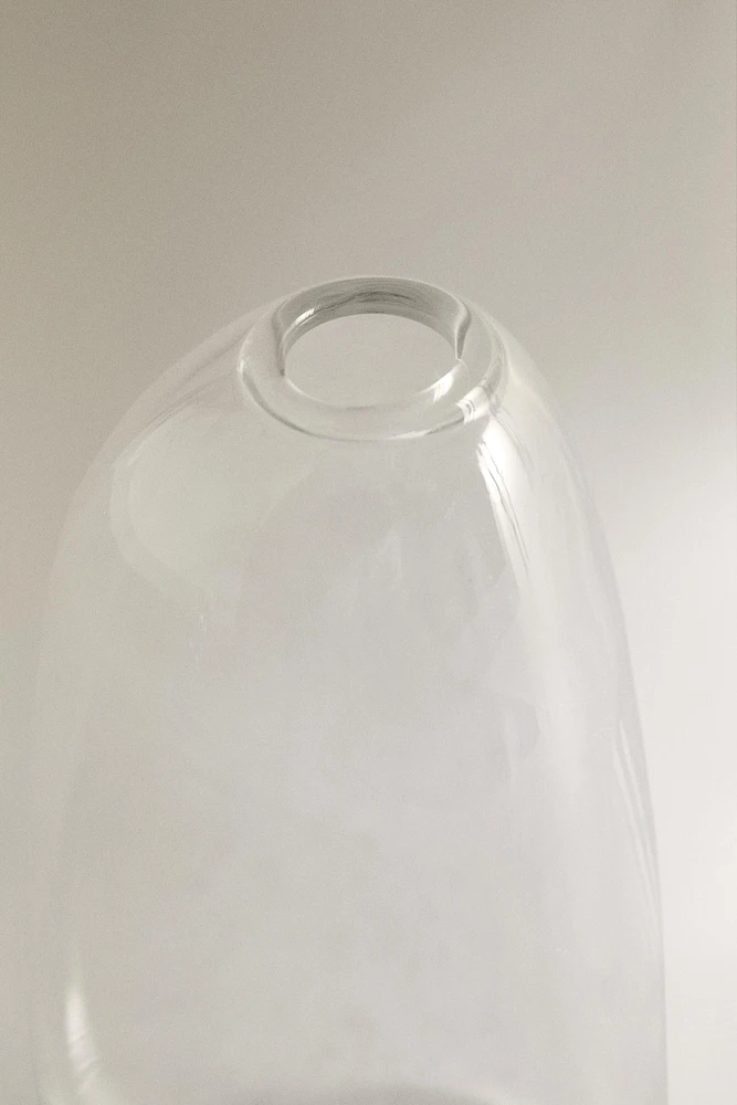 VASE EN VERRE PETIT FORMAT IRRÉGULIER