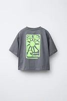 PRINTED T-SHIRT AND BERMUDA SET