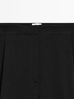 Pantalon de costume à pince en lin - Limited Edition