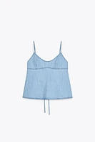 TOP EN JEAN TRF