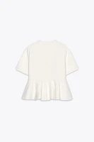 PEPLUM KNIT JACKET