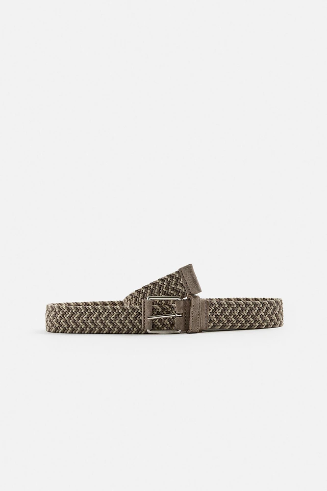 BRAIDED STRETCH BELT