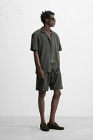 CHEMISE JACQUARD RAYURES