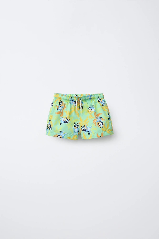 2-6 YEARS/ BLUEY © LUDO STUDIO SWIM SHORTS